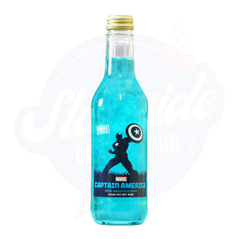Potions Cauldron Captain America Blue Grape Soda 330ml - Pack of 12
