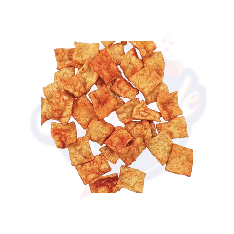 Las Ricas Chile Lime Squares Authentic Hispanic Puffed Snacks 2oz/56g - Pack of 6
