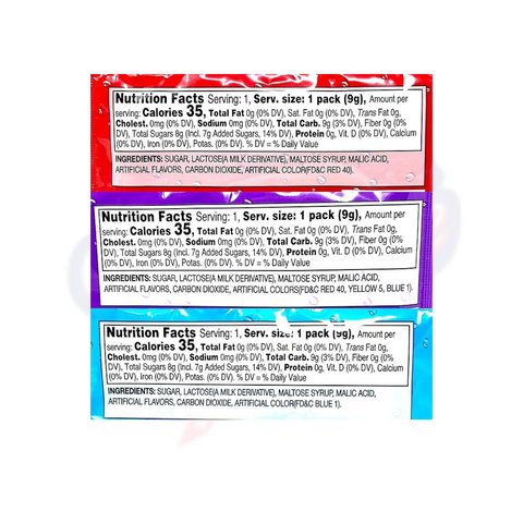 Kool Aid Popping Candy 0.74oz/21g - Pack of 12