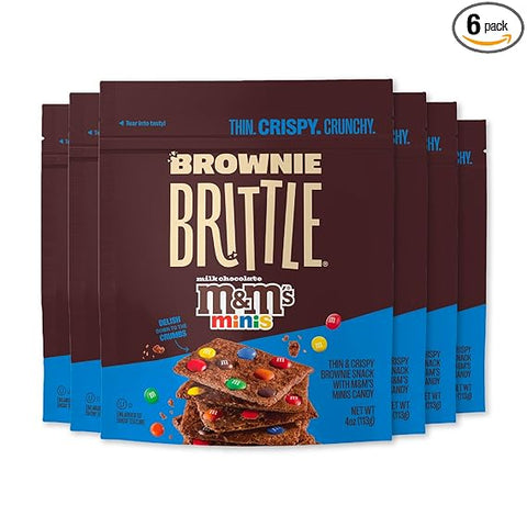 Sheila G's M&M Brownie Brittle 4oz/113g- Pack of 6