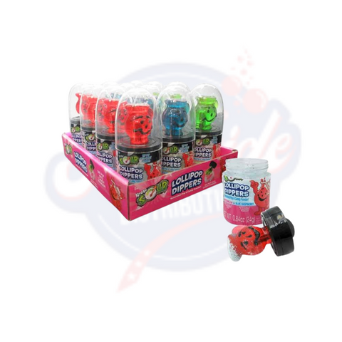 Kool Aid Sour Lollipop Dippers 0.84oz/24g - Pack of 12
