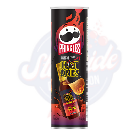 Pringles Hot Ones Barbacoa 5.5oz/158g - Pack of 14