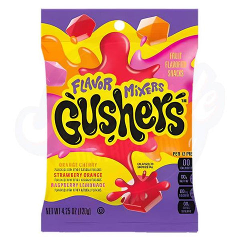 Gushers Fruit Flavour Mixers 4.25oz/120g - Pack of 8
