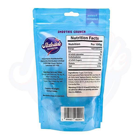 American Tang Freeze Dried Smoothie Crunch 3.1oz/90g - Pack of 10 - Stateside Distribution