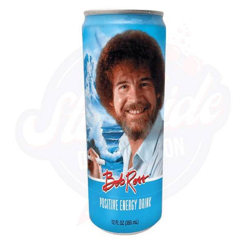 Bob Ross positive energy drink 12fl oz/473ml - Pack of 12 - Stateside Distribution