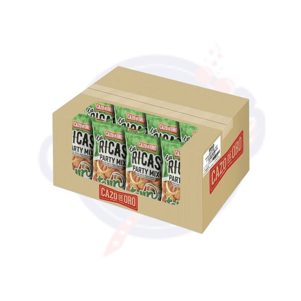 Cazo De Oro Las Ricas Tajin Party Mix 1.75oz/50g - Pack of 12 - Stateside Distribution