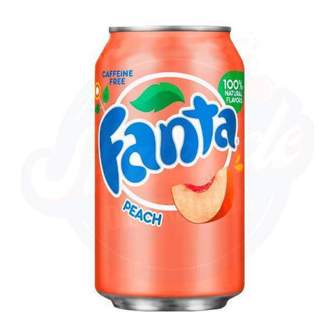 Fanta Peach 12fl oz/355ml - Pack of 12 - Stateside Distribution