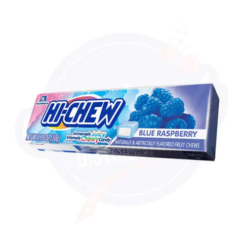 Hi-Chew Chewy Blue Raspberry Candy 1.76oz/50g- pack of 15