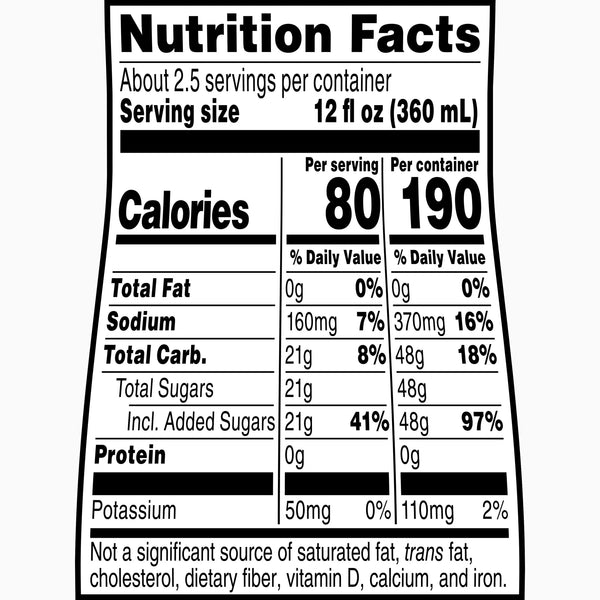Gatorade Midnight Ice 28 fl oz/828ml - Pack of 15 - Stateside Distribution