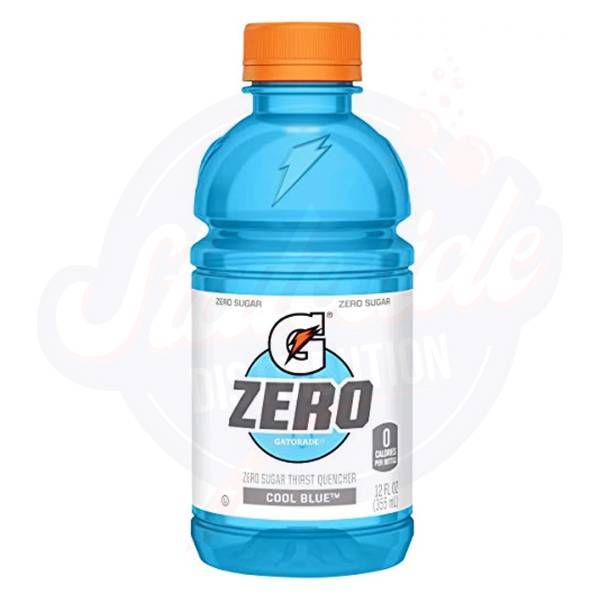 Gatorade Zero Cool Blue 12 fl oz/355ml - Pack of 24 - Stateside Distribution