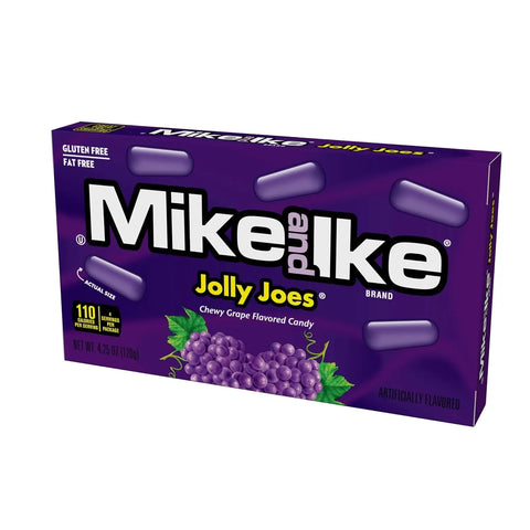 Mike and Ike Jolly Joes Grape 4.25oz/120g - Pack of 12