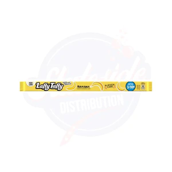 Laffy Taffy Banana Rope 0.81oz/22.9g - Pack of 24 - Stateside Distribution