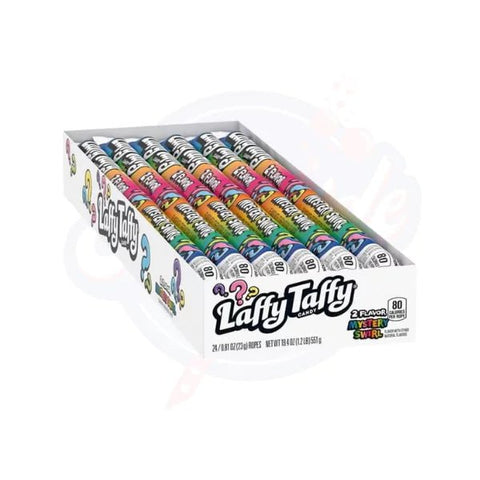 Laffy Taffy Rope Mystery Swirl 0.81oz/22.9g - Pack of 24 - Stateside Distribution