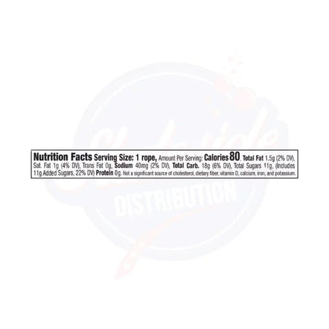 Laffy Taffy Sour Apple Rope 0.81oz/22.9g - Pack of 24 - Stateside Distribution