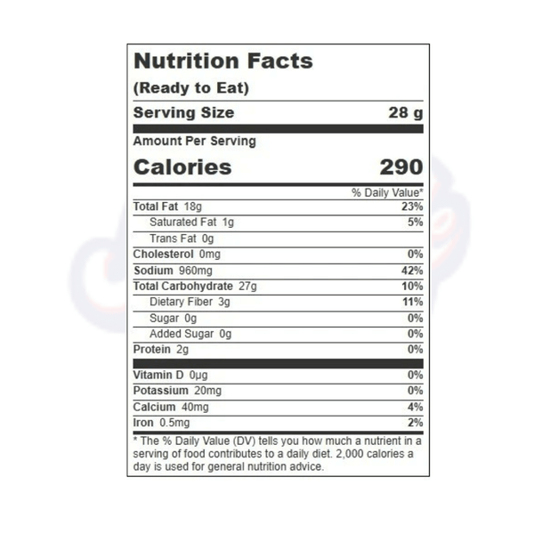 Las Ricas Blazin Hot Twists Puffed Snack 2oz/56g - Pack of 6 - Stateside Distribution