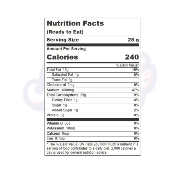 Las Ricas Chile Lime Party Mix Puffed Snack 1.75oz/49.6g - Pack of 6 - Stateside Distribution