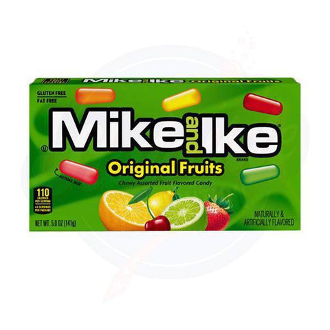 Mike and Ike Original Chewy Candy 4.25oz/120g - Pack of 12 - Stateside Distribution
