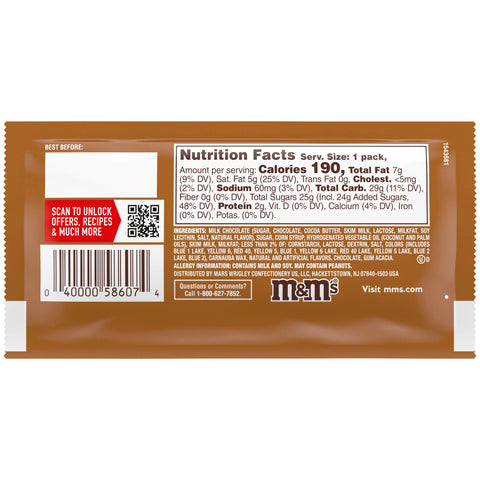 M&M'S Caramel Cold Brew 1.41oz/40g - Pack of 24 - Stateside Distribution