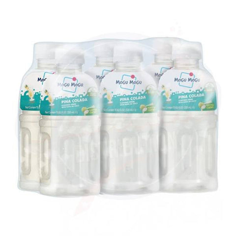 Mogu Mogu Nata De Coco Drink Pina Colada Flavour 10.8fl oz/320ml - Pack of 24 - Stateside Distribution