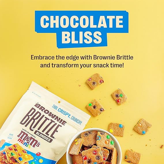 Sheila G's M&M Blondie Brownie Brittle 4oz/113g - Pack of 6 - Stateside Distribution