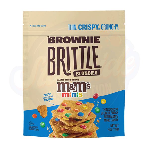 Sheila G's M&M Blondie Brownie Brittle 4oz/113g - Pack of 6 - Stateside Distribution
