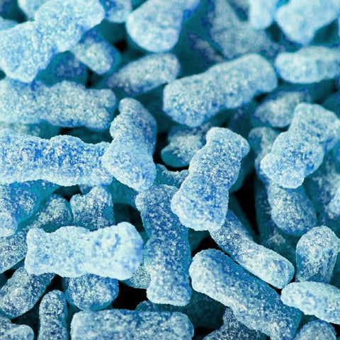 Sour Patch Kids Blue Raspberry Peg Bag 3.6oz/102g - Pack of 12 - Stateside Distribution