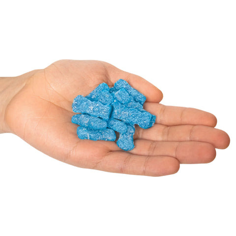 Sour Patch Kids Blue Raspberry Peg Bag 3.6oz/102g - Pack of 12 - Stateside Distribution