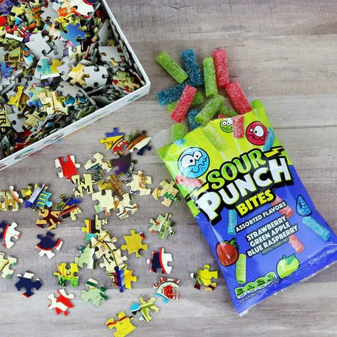 Sour Punch Bites Assorted 5oz/142g - Pack of 12 - Stateside Distribution