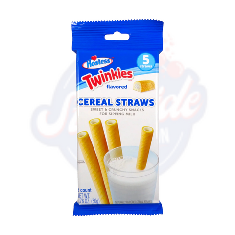 Twinkies Cereal Straws 1.76oz/50g - Pack of 13