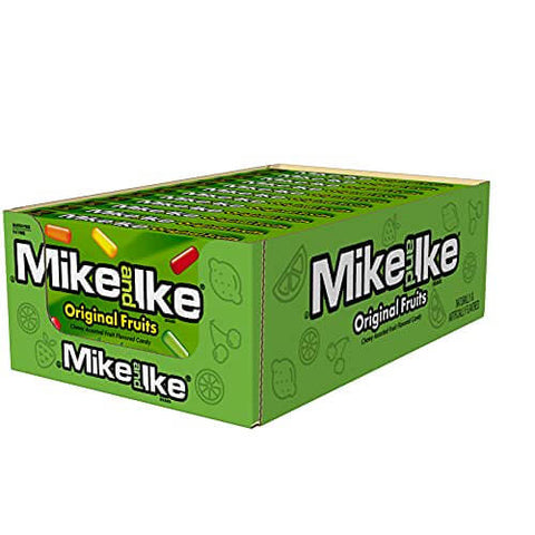 Mike and Ike Original Chewy Candy 4.25oz/120g - Pack of 12 - Stateside Distribution