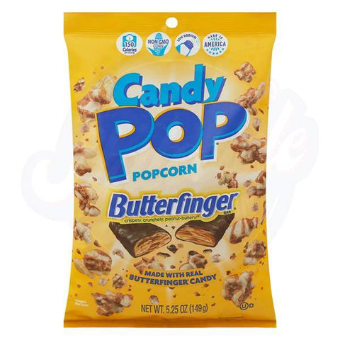 Candy Pop Butterfinger Candy Popcorn - 5.25oz/149g - Pack of 12
