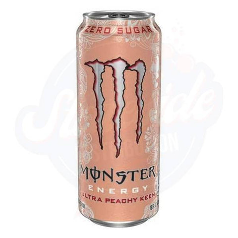 Monster Ultra Peachy Zero Sugar 16fl oz/473ml - Pack of 24