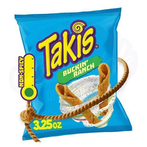 Takis Buckin Ranch 3.25oz/92.3g - Pack of 20 (BBD: 27/11/2024)