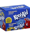 Kool-Aid Blue Rasp Lemonade Powder 0.22oz/6g- Pack of 48