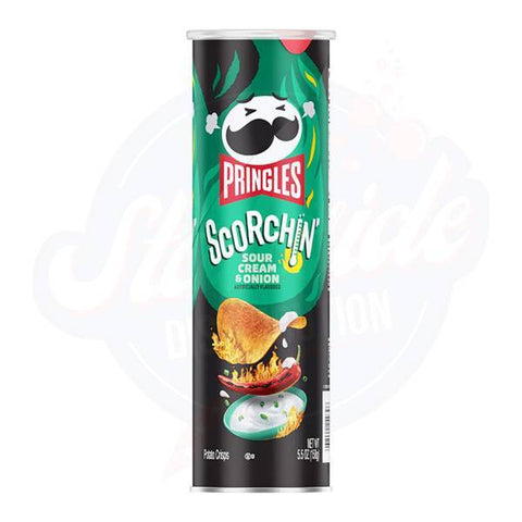 Pringles Scorchin' Sour Cream & Onion 158g - Case of 14