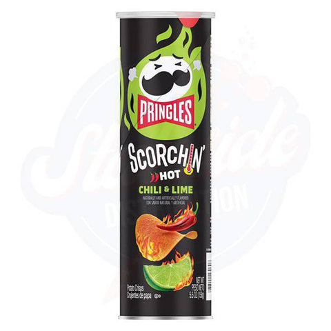 Pringles Scorchin' Chili and Lime 5.5oz/155.9g - Pack of 14