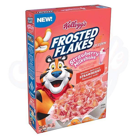 Kellogg's Frosted Flakes Strawberry Milkshake 11.6oz/329g 