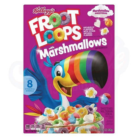 Kellogg's Froot Loops with Marshmallows 9.3oz/263g