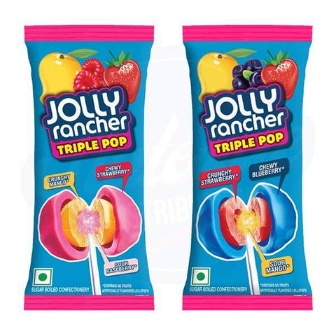 Jolly Rancher Triple Pops 0.49oz/ 14g - Pack of 16 