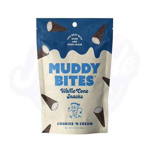 Muddy Bites Cookies and Cream Cone 2.33 oz/66g