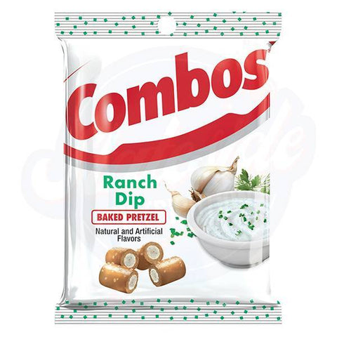 Combos Ranch Dip 6.3oz/178g - Pack of 12
