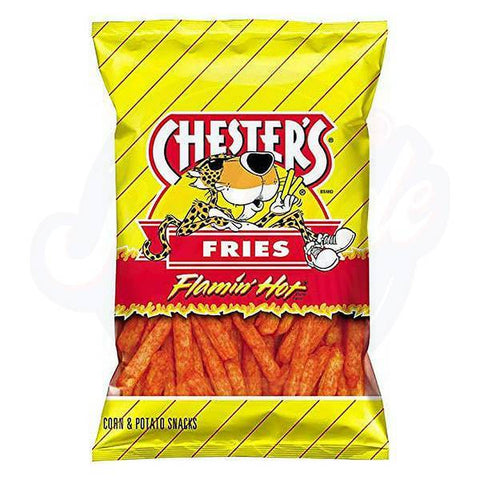 Chester's Flamin’ Hot Fries 6oz/170.1g – Pack of 18 (BBD: 30/11/2024)