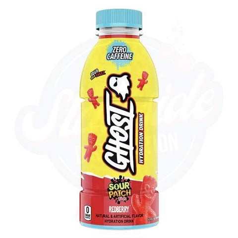 Ghost Hydration Sour Patch Redberry 16.9fl oz/500ml - Pack of 12 (BBD: 12/2024)