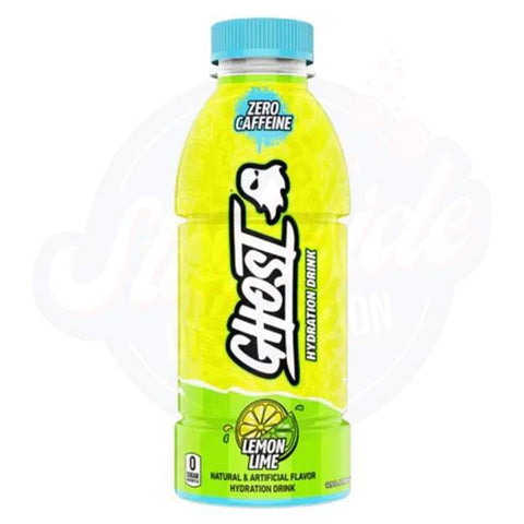 Ghost Hydration Lemon Lime 16.9fl oz/500ml - Pack of 12 (BBD: 02/2025)