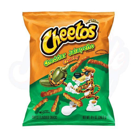 Cheetos Crunchy Jalapeno 8oz/227g - Pack of 10 
