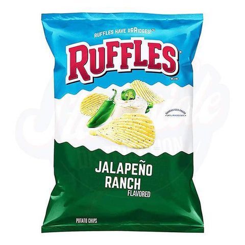 Ruffles Jalapeno Ranch 6.5oz/184g - Pack of 15
