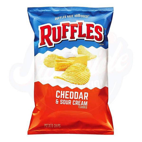 Ruffles Cheddar and Sour Cream 6.5oz/184g - Pack of 15
