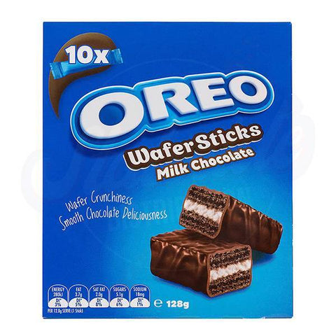 Oreo Wafer Sticks Milk Chocolate 4.51oz/128g - Pack of 9 (BBD: 29/11/2024)
