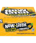 Now and Later Pineapple 0.93oz/26g - Pack of 24
