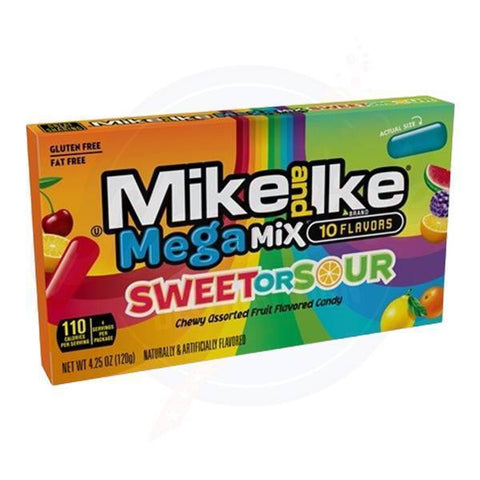 Mike and Ike Mega Mix Sweet or Sour 4.25oz/120.4g